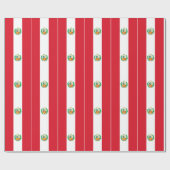 Papier Cadeau Drapeau du Pérou (Plat)