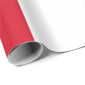 Papier Cadeau Drapeau du Pérou (Coin rond)