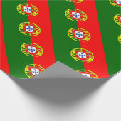 Papier Cadeau Drapeau du Portugal (Coin)