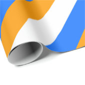 Papier Cadeau Drapeau du prince (Coin rond)
