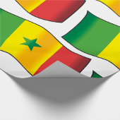 Papier Cadeau Drapeau du Sénégal