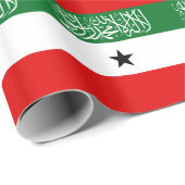 Papier Cadeau Drapeau du Somaliland (Coin rond)