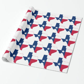 Papier Cadeau Drapeau du Texas