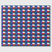 Papier Cadeau Drapeau du Texas (Plat)