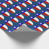 Papier Cadeau Drapeau du Texas (Coin)
