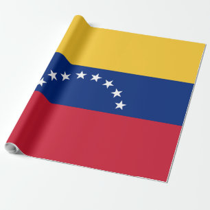 Papier Cadeau Drapeau du Venezuela