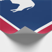 Papier Cadeau Drapeau du Wyoming (Coin)