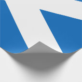 Papier Cadeau Drapeau écossais (Saltire) (Drapeau écossais) (Coin)