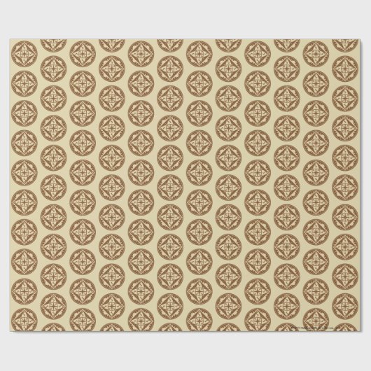 Papier Cadeau Drapeau elven (Plat)