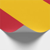 Papier Cadeau Drapeau Espagne - Bandera de Espana (Coin)