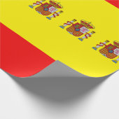 Papier Cadeau Drapeau espagnol (Coin)