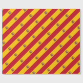 Papier Cadeau Drapeau espagnol - Bandera de España - Drapeau esp (Plat)