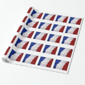 PAPIER CADEAU DRAPEAU FRANÇAIS (Déroulé)