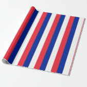 Papier Cadeau Drapeau français (Déroulé)
