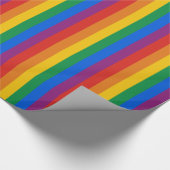 Papier Cadeau Drapeau gay pride / Drapeau arc-en-ciel (Coin)