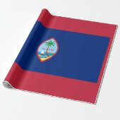 Papier Cadeau Drapeau Guam (Déroulé)