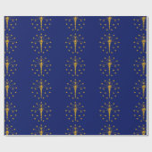 Papier Cadeau Drapeau Indiana (Plat)