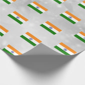 Papier Cadeau Drapeau indien (Coin)