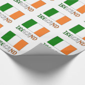 Papier Cadeau Drapeau irlandais (Coin)