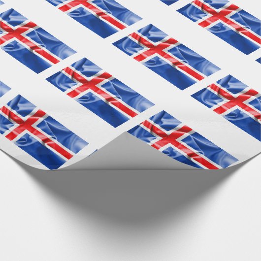 Papier Cadeau Drapeau islandais (Coin)