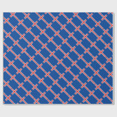 Papier Cadeau Drapeau islandais (Plat)