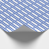 Papier Cadeau Drapeau Israël (Coin)