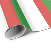 Papier Cadeau Drapeau italien (Coin rond)