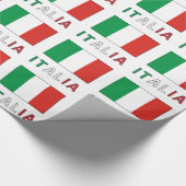 Papier Cadeau Drapeau italien (Coin)