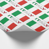 Papier Cadeau Drapeau italien en Italie (Coin)