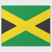 Papier Cadeau Drapeau jamaïcain (Plat)