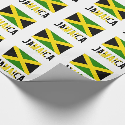 Papier Cadeau Drapeau jamaïcain (Coin)