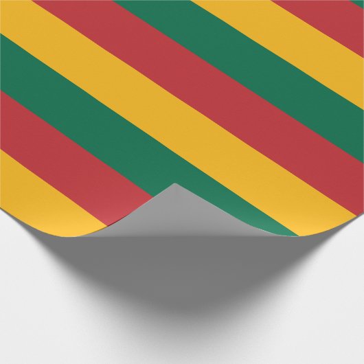 Papier Cadeau Drapeau Lituanie (Coin)