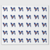 Papier Cadeau Drapeau long Haia Chihuahua Colorado Silhouette (Plat)