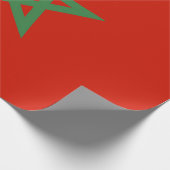 Papier Cadeau drapeau marocain (Coin)