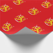 Papier Cadeau Drapeau médiéval de Finlande (Coin)