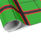 Papier Cadeau Drapeau national de Karelia (Coin rond)