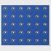 Papier Cadeau Drapeau national du Nevada (Plat)