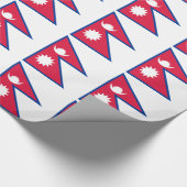 Papier Cadeau Drapeau népalais (Coin)