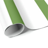 Papier Cadeau Drapeau nigérian (Coin rond)