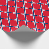 Papier Cadeau Drapeau norvégien (Coin)