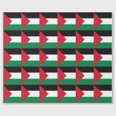 Papier Cadeau Drapeau palestinien (Plat)