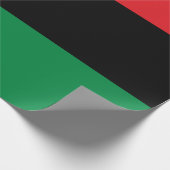 Papier Cadeau Drapeau panafricain (Coin)