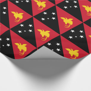 Papier Cadeau Drapeau Papouasie-Nouvelle-Guinée