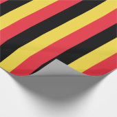 Papier Cadeau Drapeau patriotique belge (Coin)