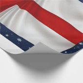 Papier Cadeau Drapeau patriotique de la Croix de Saint-Georges e (Coin)