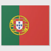 Papier Cadeau Drapeau portugais Bandeira De Portugal (Plat)