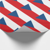Papier Cadeau Drapeau République tchèque (Coin)