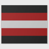 Papier Cadeau Drapeau satanique (satanisme) (Plat)