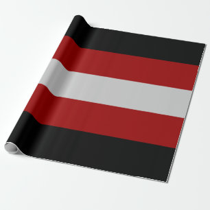 Papier Cadeau Drapeau satanique (satanisme)