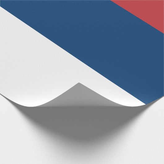 Papier Cadeau Drapeau serbe (Coin)